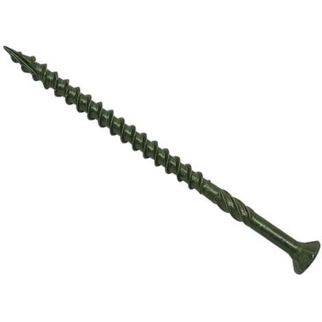 Forgefix Spectre Advanced Deck Pz Compatible Screw Csk Green 4.5 x 75mm Box 200