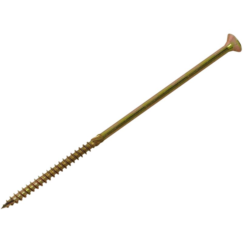 ForgeFix Spectre™ PZ Compatible Wood Screw CSK ZYP 8.0 x 250mm Box 50