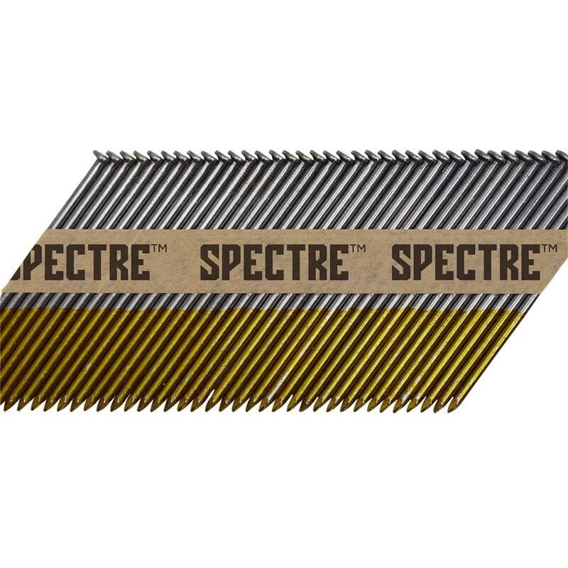 Forgefix Spectre Collated Framing Nail A2 Stainless 3.1 x 90mm - SPEFNP3190SS - Great for Heavy-Duty Roofing