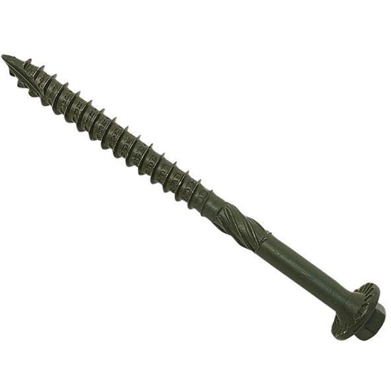 ForgeFix SPETF75G Spectre Advanced Timber Fixing Screws Green 6.3 x 75mm Box 50 FORSPETF75G