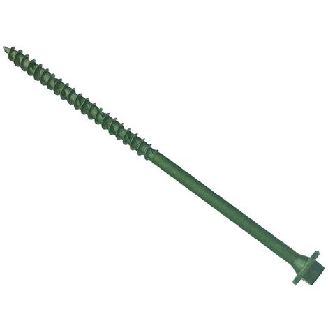 ForgeFix T30 Hex Head Timber Screws - Green Elementech 2000, 7x65mm, Pack of 50