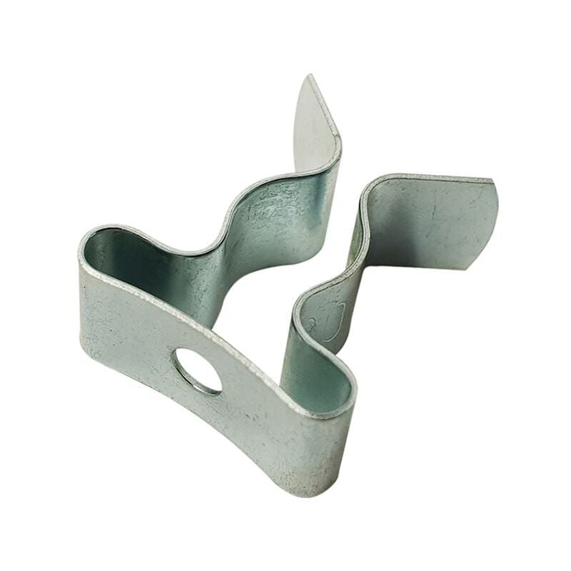 Forgefix Tool Clips 1/4in Zinc Plated (Bag 25) FORTC14