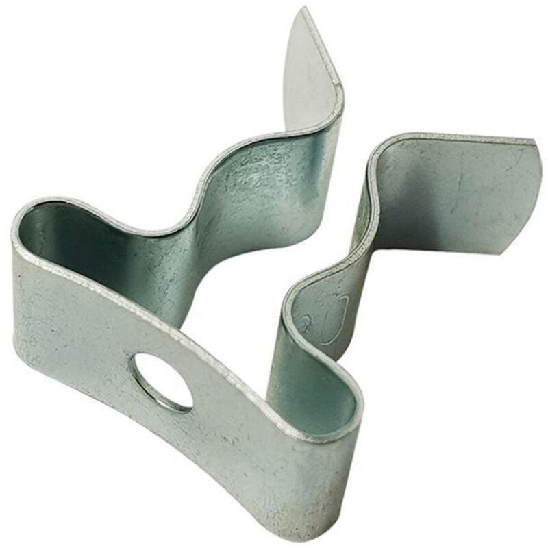ForgeFix Zinc-Plated 1/4 Inch Tool Clips – Pack of 25 (Model FORTC14)