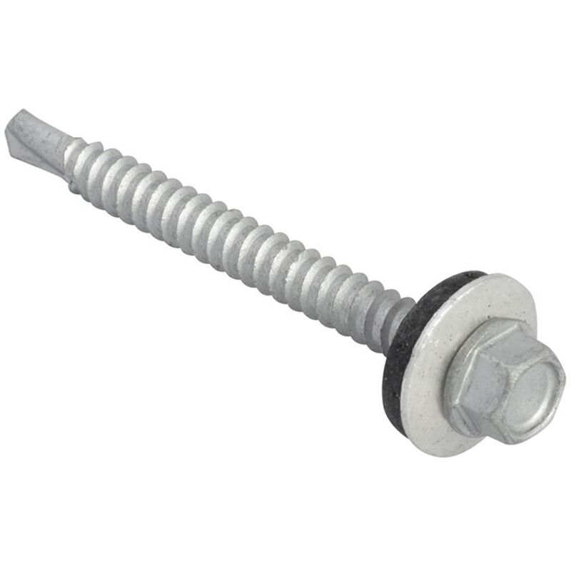 Forgefix - TechFast Hex Head Roofing Screw Self-Drill Light Section 5.5 x 57mm Pac