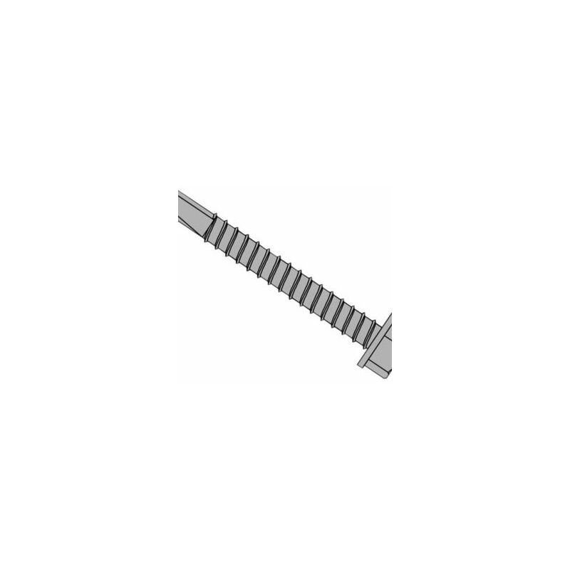 TechFast Roofing Sheet to Steel Hex Screw No.3 Tip 5.5 x 57mm Box 100