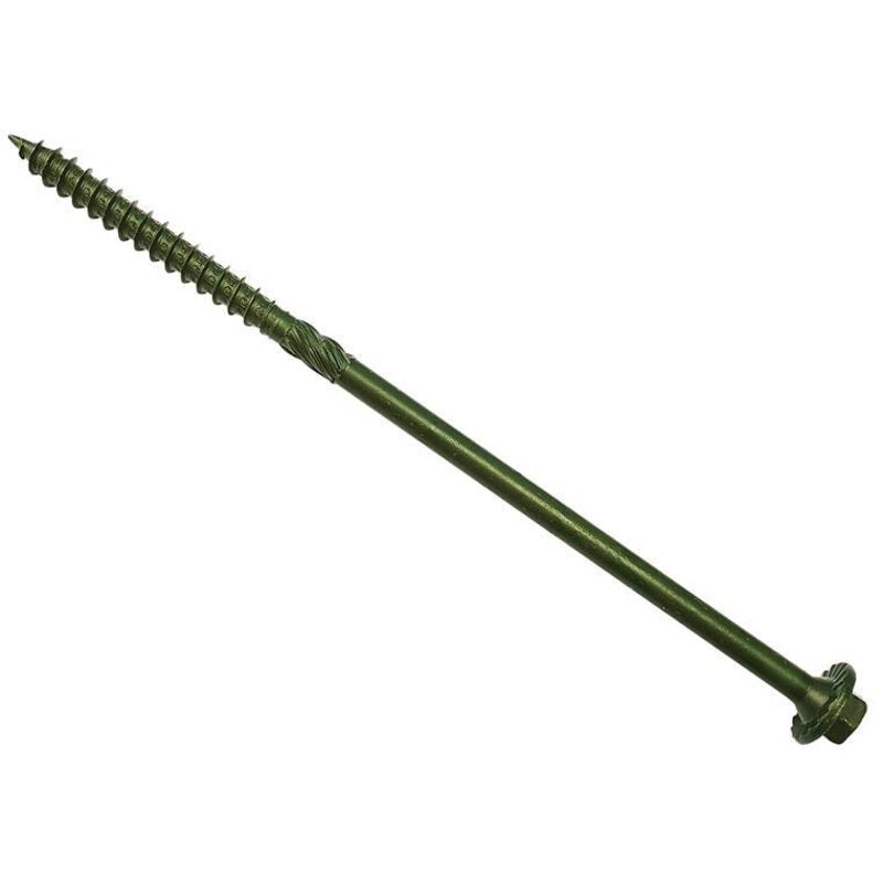 ForgeFix 20TF150 Timber Fixing Screws Green Treated 6.3 150mm Bag 20 FOR20TF150