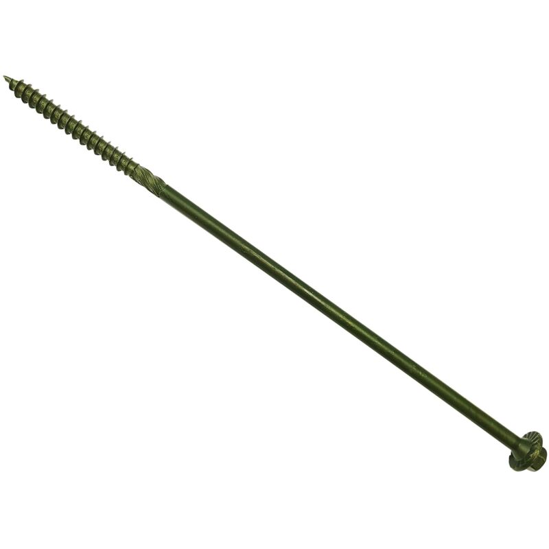 ForgeFix Timber Fixing Screws Green Treated 6.3 x 250mm Bag 20