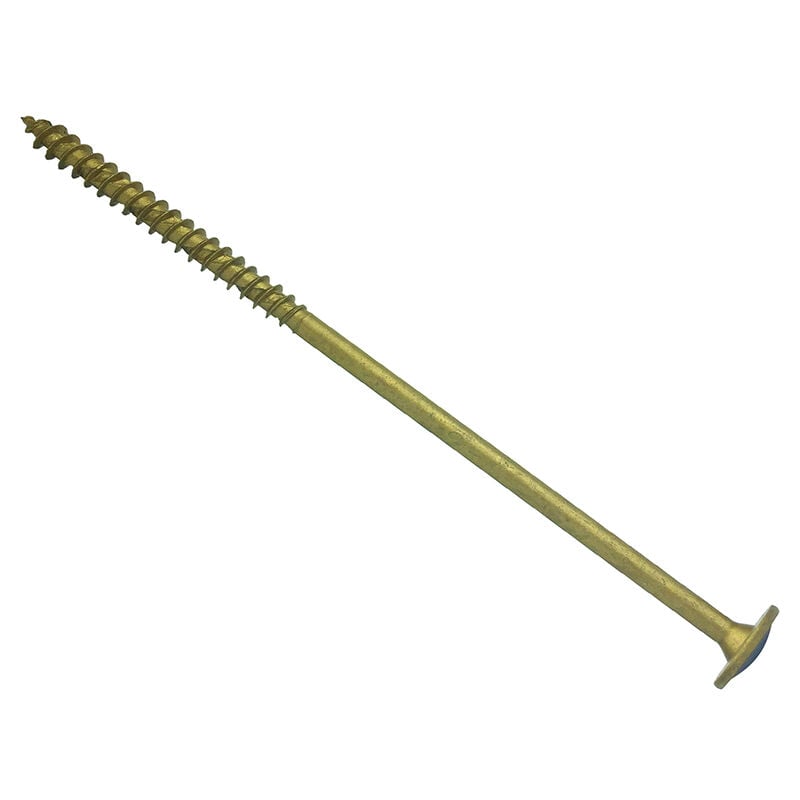 FFCS8360 Wafer Head torx Compatible Construction T40 Screws Tan 8x360mm Tub 20 FORCS8360 - Forgefix