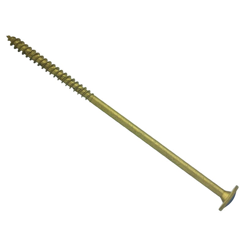 Forgefix - Wafer Head torx® Compatible Construction T40 Screws Tan 8x300mm Tub 25 FORCS8300