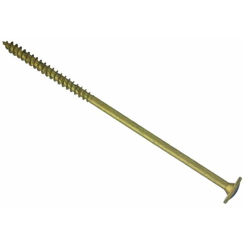 Forgefix - Wafer Head Torx� Compatible Construction T40 Screws Tan 8x280mm Tub 25 FORCS8280