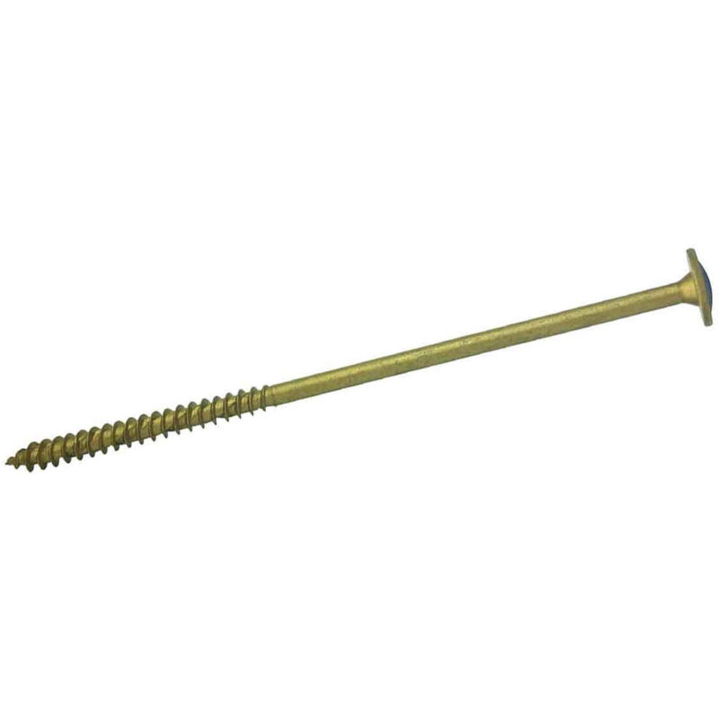 ForgeFix FFCS8200 Wafer Head TORX Compatible Construction T40 Screws Tan 8x200mm Tub 25 FORCS8200