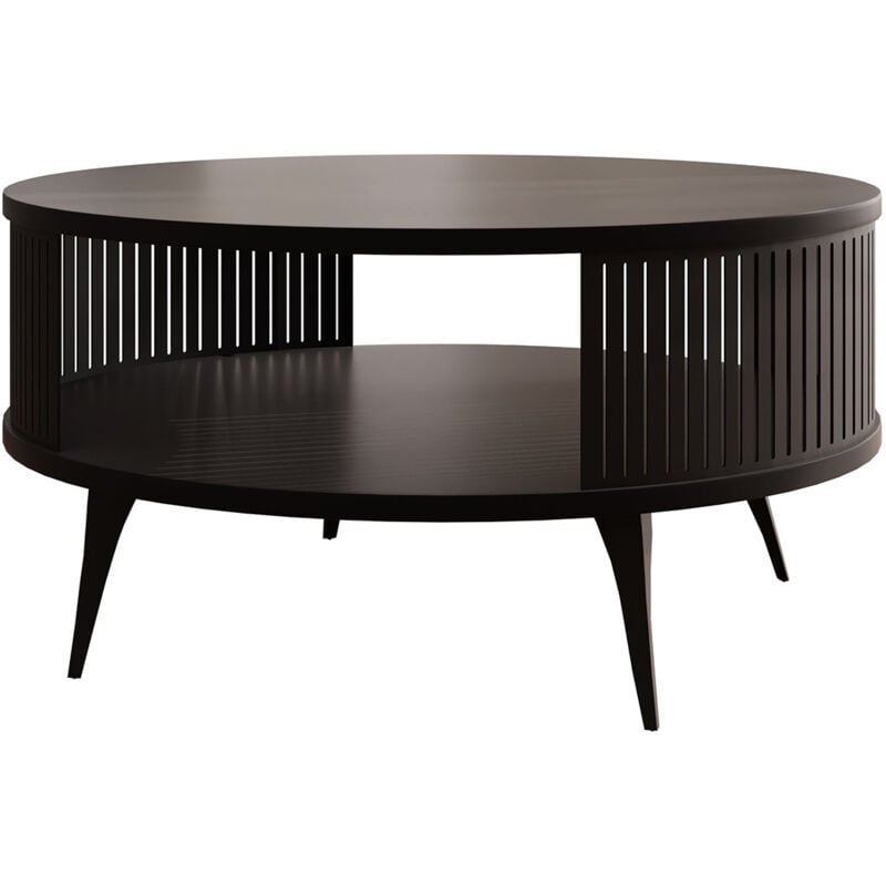 Forini - table basse - noir - 75 cm - noir