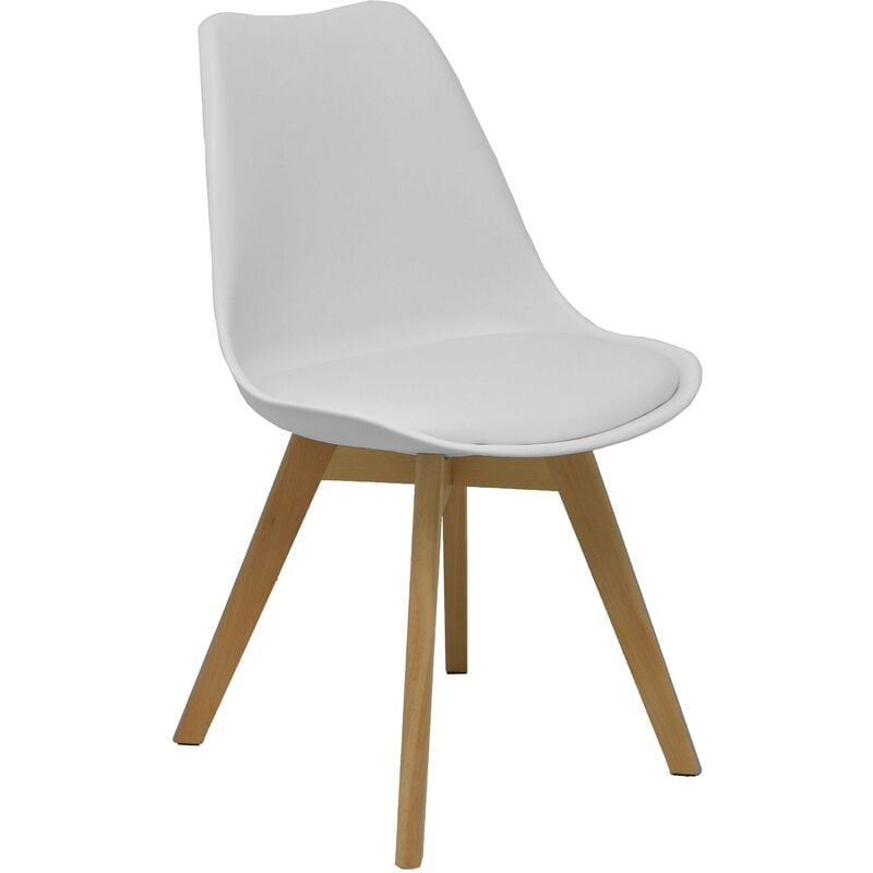 

Silla de Recepción Don Rodrigo 4351PTBLSP10 Blanco (4 uds) - Foröl
