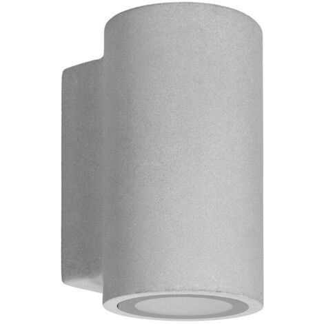 FORLIGHT - Aplique de pared exteropr Rem acabado cemento IP44 8W 11 x 20 x 13cm