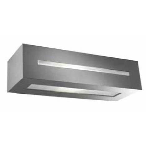 FORLIGHT LIGHTING FORLIGHT Aplique Ip44 Alfil E27 23W Gris Urbano