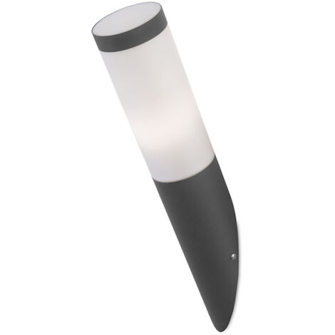 FORLIGHT Applique Extérieure Ip55 Koral E27 15W Gris Urbain 1485Lm - Noir