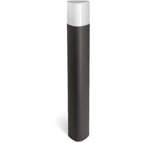 FORLIGHT Balise de Jardin Ip44 Mandela 800Mm E27 15W Gris Urbain 1500Lm