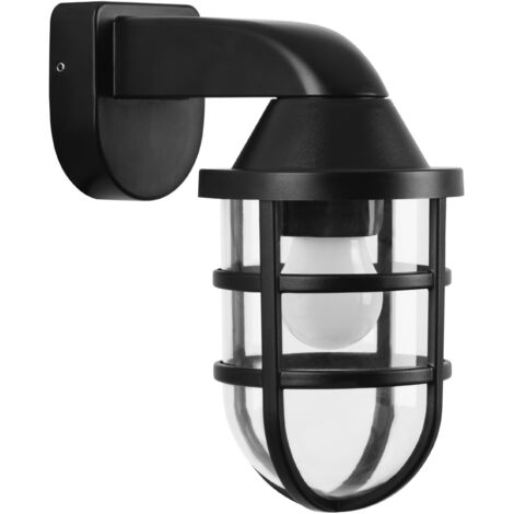 Forlight Corande - Aplique de Pared Exterior para Jardín y Terraza - Aplique Exterior con IP44. Diseño Moderno. Mediterráneo. Rústico - E27