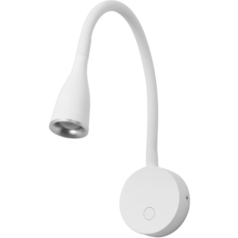 Leds-c4 - Forlight Crobat - Lampada da lettura a parete a led bianca 450lm 3000K