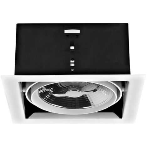 FORLIGHT Downlight Ip23 Cardan Simple Gu10 75W Blanco - Blanco