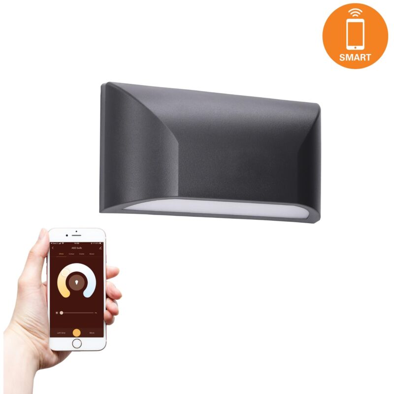 

Aplique Ip65 Dual Led Led Led 4,,Na,,Naw Rgb Gris Urbano - Gris urbano - Forlight