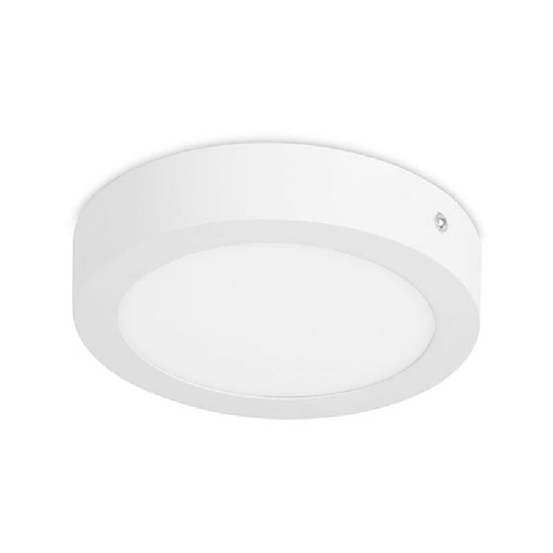 Image of Forlight Easy - Downlight integrato a led rotondo montato su superficie bianco opaco - bianco caldo