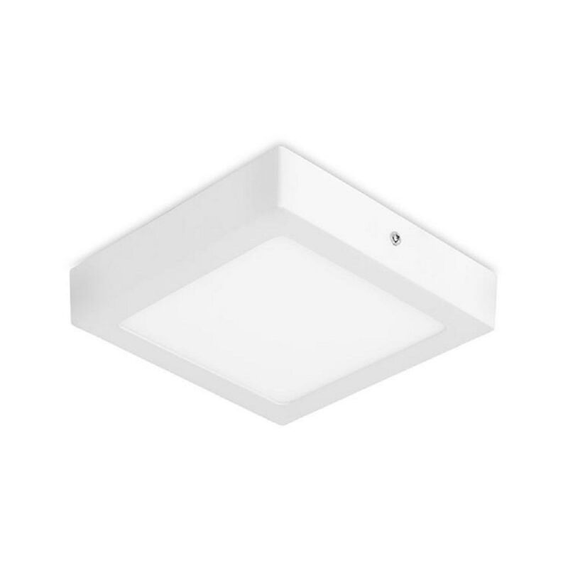 Image of Plafoniera Ip20 Easy Square Surface 400Mm Led 26.4W Bianco Neutro - 4000K On-Off - Forlight