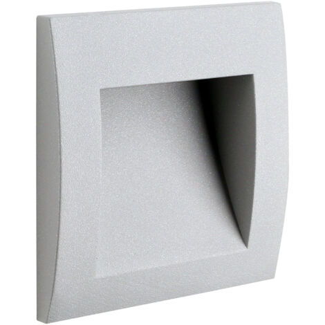 Forlight Encastrés De Mur Ip65 Face Led 1W 3000K Gris 40Lm