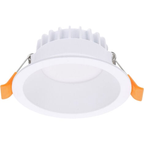 FORLIGHT Jet downlight redondo con luz blanco cálido 3000K en color blanco