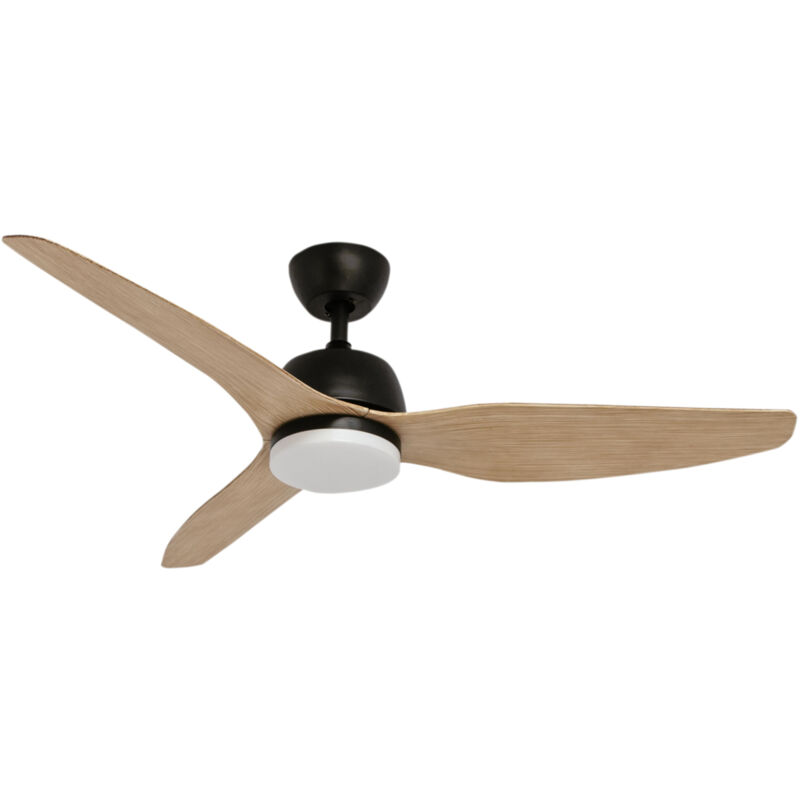 Forlight - Ventilateur July d.1220mm IP20 led sw 2700-4000-6000K on-off Bois Noir 2570
