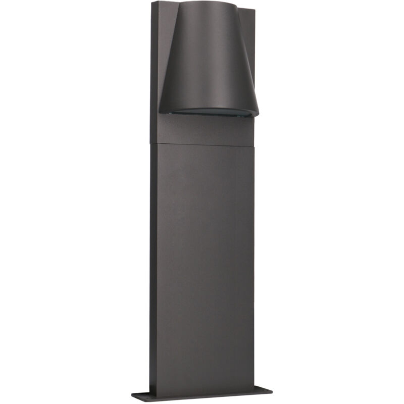 

Kala - Baliza Exterior De 50Cm, Baliza De Jardín Con Ip44 Para Exteriores, Poste - Gris urbano - Forlight