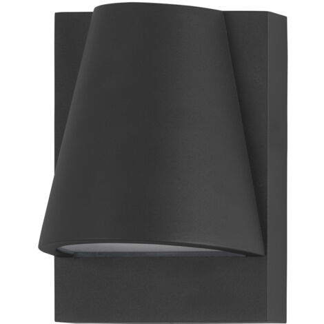 Forlight Kala - Aplique de Pared Exterior GU10. Resistente para Exteriores IP44. Ideal para Terrazas  Balcones  Jardines y Po