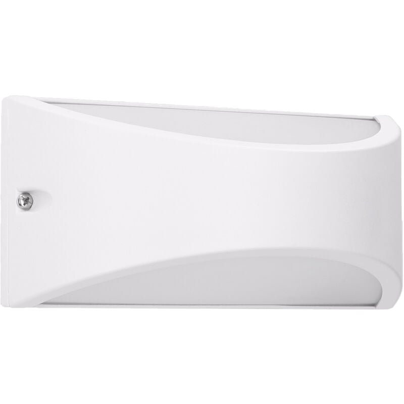Forlight - Kapa aplique empotrable de pared exterior con luz led blanco neutro 4000K en color blanco
