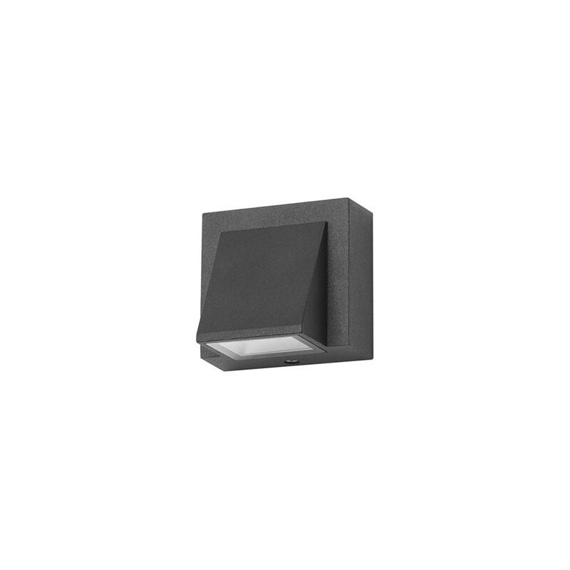 Lampada Da Parete Ip54 Loyd Single Emission Led 2.1W 3000K Nero 96Lm - Forlight