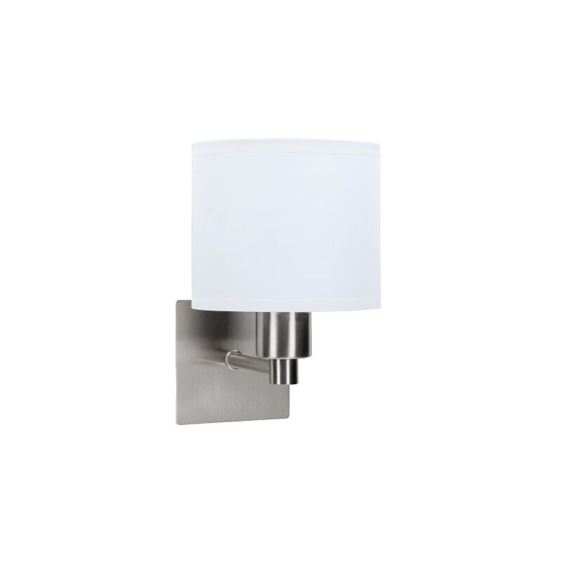 Image of Forlight Lighting - Forlight Lampada Da Parete Ip20 Lyon E27 15W Nichel Satinato