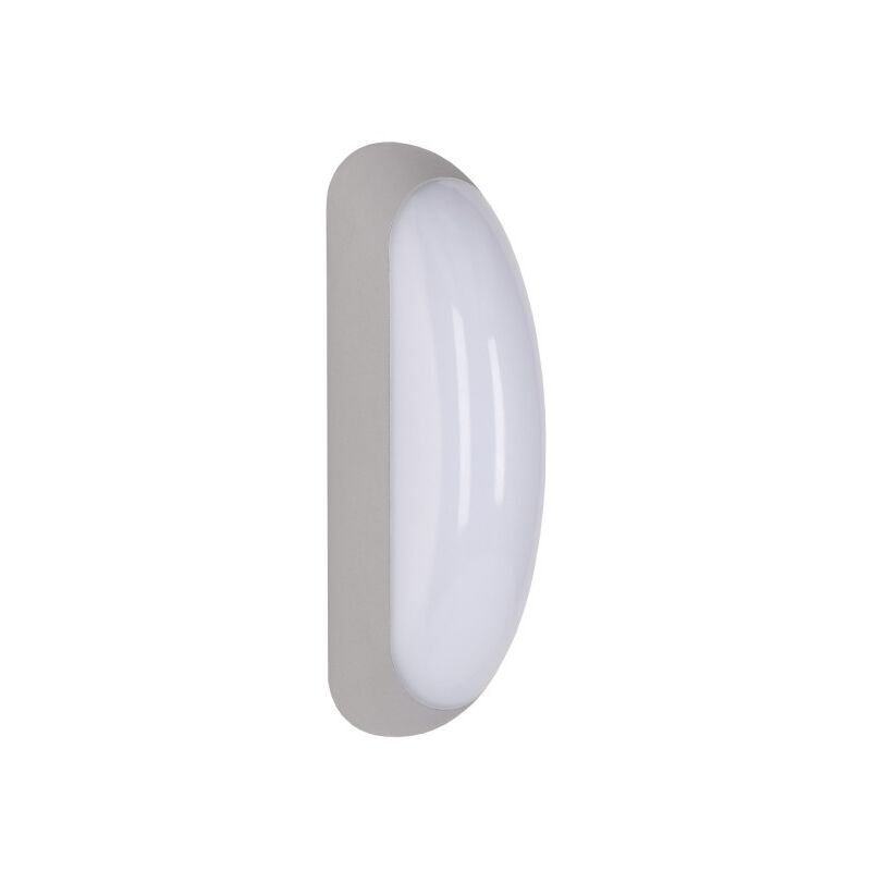 Lampada Da Parete Ip44 Noa Led 5W 3000K Grigio 398Lm - Forlight