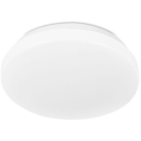 Forlight Olra - Lámpara Plafón de Techo LED Blanco Cálido 3000K. Plafón LED 20W y 1921lm. Lámpara de Techo para Dormitorio Salón Estudio. Color Blanco
