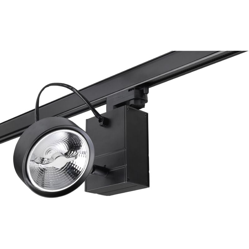 

FORLIGHT Proyector Ip20 Key Model Round Gu10 15W Negro - Negro