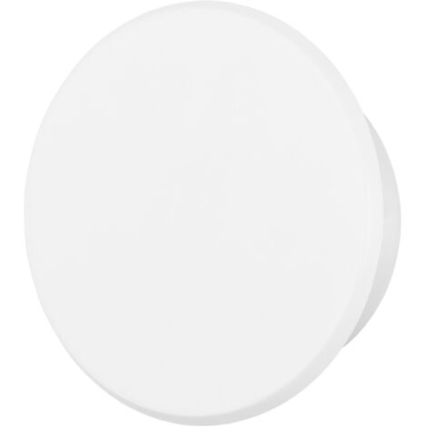 Forlight Roc Parete interna applicare la parete circolare con effetto alone con modulo rotante. Luce calda 3000K. Colore bianco
