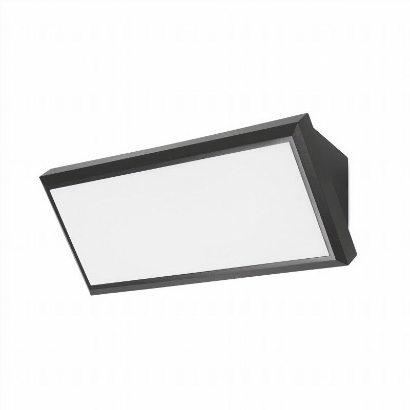 Image of Forlight Lampada Da Parete Ip65 Samper Led 10.5W 3000K Nero 615Lm