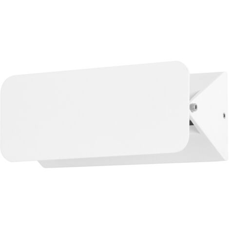 Forlight Shape - Aplique LED Exterior Modulable y Orientable para Jardín y Terraza. Aplique de Pared con LED 4.5W Blanco Cálido 3000K. Color Blanco