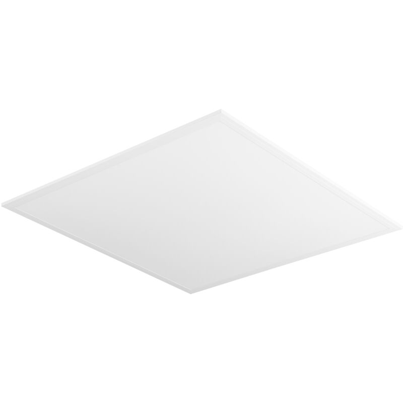 Square Eco - Plafón de Techo led 35.6W Blanco Cálido 4000K para Interiores. Diseñado para Cocinas y Oficinas. Color Bl