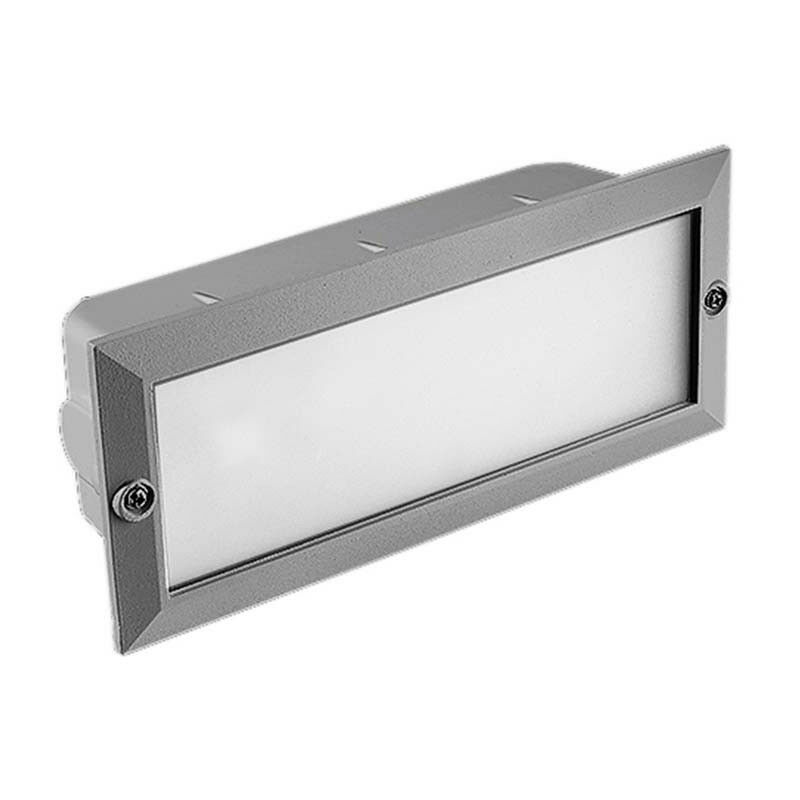 Forlight Tamesis - Recessed Wall Lighting IP44 E27 60W Grey