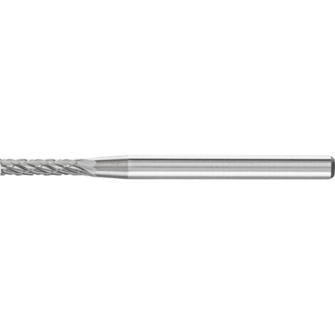 Forma de fresa pequeña ZYAS D.2mm cabeza-L.10mm vástago-D.3mm HM galv.3 PLUS PFERD