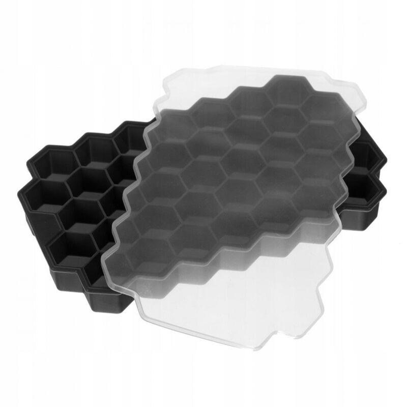 Image of Forma per cubetti di ghiaccio in silicone - 37 pezzi