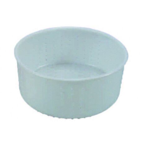 Forma per formaggio caciotta gr.1600 - Ø superiore cm.18 - Ø inferiore cm.17,2x7,6h. - 6 pz