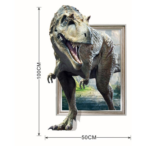 (Format 5070cm) 1 sticker mural 3D, autocollant mural W