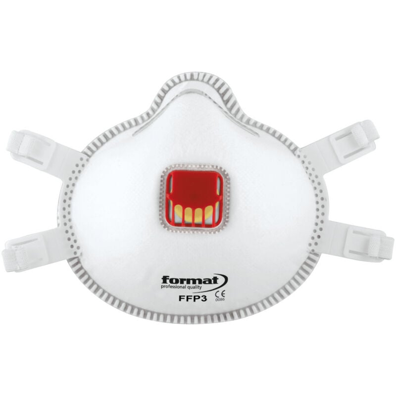 Atemschutzkonturmaske mit Ventil, FFP3 - Format