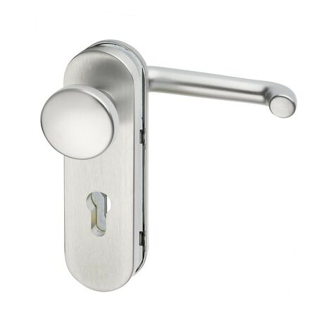 Format FH-Wechsel-Sicherheitsgarnitur ES1 U-Form 9 72 rund TS 39-48mm PZ Alu F1