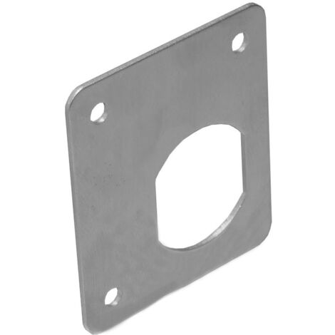 Format Fixierplatte für Rotor Schloss MH, 35x40x1mm, vernickelt